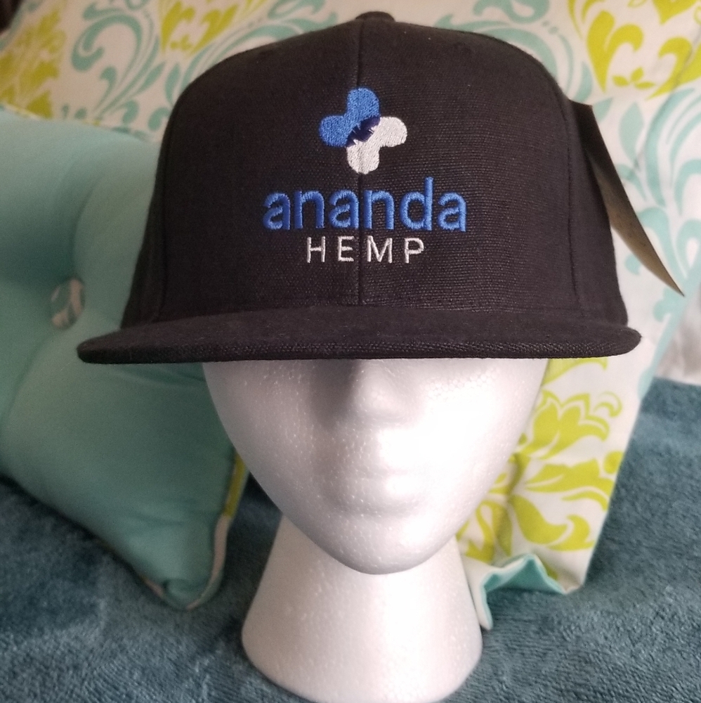 Ananda Hemp Hat Black NWT